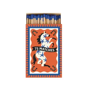 HOF House of Furniture A Dopo Boxed Matches "Horse" set of 75 matches